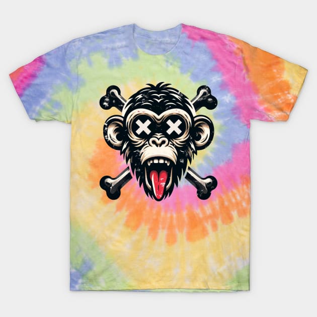 Skull Monkey T-Shirt by Scrumptious